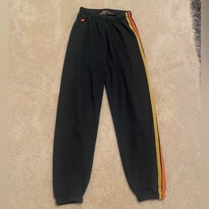 Aviator nation sweat pants size small, blue